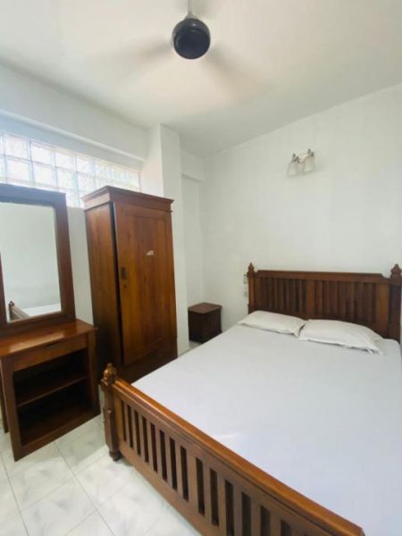 Bedroom - Short-Term Rental – Fully Furnished 2-Bedroom Apartment in Wellawatta. (Property Code: CSH201)