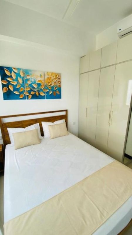 Bedroom - Fully Furnished 2 Bedroom Apartment for Rent – TRI-ZEN, Colombo 2