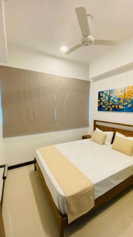 Bedroom - Fully Furnished 2 Bedroom Apartment for Rent – TRI-ZEN, Colombo 2