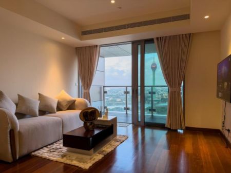 Living Room - FOR Rent | Colombo 2 | 2-Bedroom | Cinnamon Life