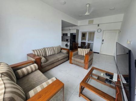 Living Room - Blue Ocean - 02 Bedroom Furnished Apartment for Rent in Mount Lavinia (A5912)
