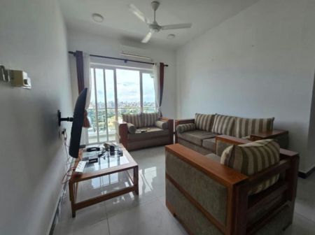 Living Room - Blue Ocean - 02 Bedroom Furnished Apartment for Rent in Mount Lavinia (A5912)
