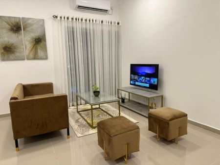 Living Room - Fully Furnished 3br Apartment For Sale In Elixia 3c's Apartments Malabe 