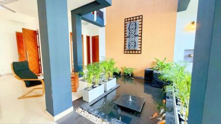 Exterior - Modern Designed Luxury Three Story House For Sale In Nugegoda 