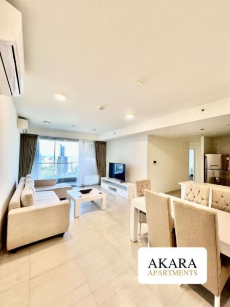 Living Room - Colombo City Centre Furnished Apartment for Sale - A43213