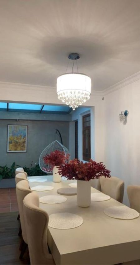 Dining room - Luxury 4BR House for Rent in Rosmead Place, Colombo 07 | Monthly Rent LKR 800,000 (HS4877)
