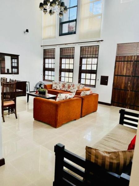 Living Room - Pepiliyana Modern 3-Storey House for Sale Dehiwala