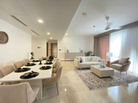 Living Room - Altair - 03 Bedroom Furnished Apartment for Rent in Colombo 02 (A6339)
