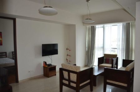 Living Room - Stunning 2 Bedroom Luxury Apartment for Rent at The Emperor, Colombo 03 / LKR 470,000 (EM024MI)