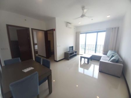 Living Room - 3 Bedroom Fully Furnished Smart Apartment for Rent | TRI-ZEN Residencies, Colombo 02 | LKR 650,000 / month (EM042MI)