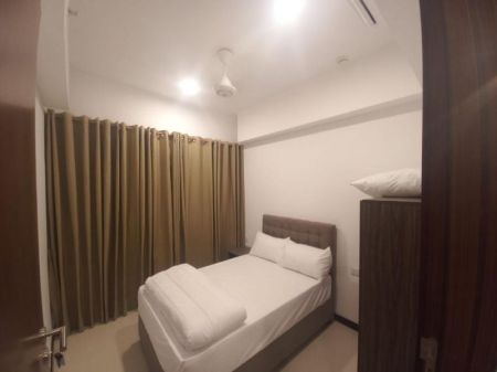 Bedroom - 3 Bedroom Fully Furnished Smart Apartment for Rent | TRI-ZEN Residencies, Colombo 02 | LKR 650,000 / month (EM042MI)