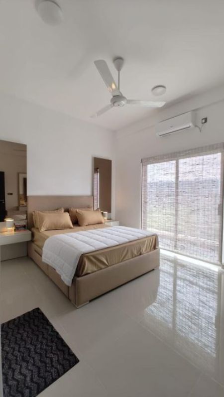 Bedroom - Modern 2 Bedroom Apartment for Rent at Canterbury Golf Resort, Piliyandala / LKR 190,000 (Negotiable) (EM241RN)