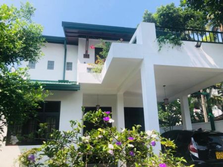 Exterior - (DH516) Solar Powered Two Storey House for Sale in Moratuwa, Gorakana