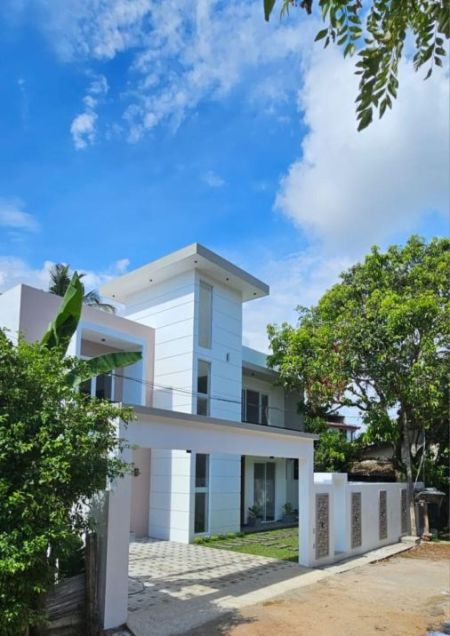 Exterior - (PH894) Brand New House with Swimming Pool for Sale in Piliyandala