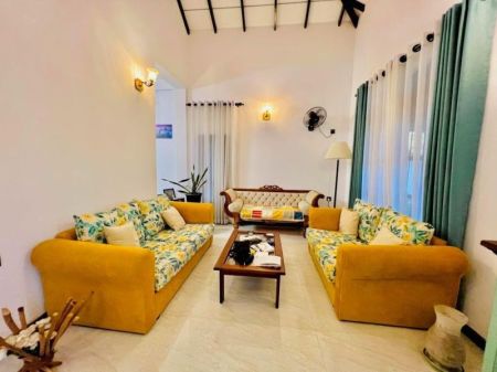 Living Room - (DH877) Modern Two Storey House for Sale in Dalupotha, Negombo