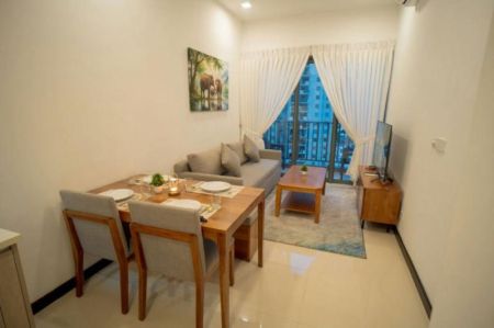 Dining room - Tri-Zen - 01 Bedroom Furnished Apartment for Rent in Colombo 02 (A6451)
