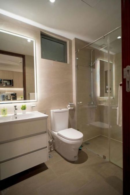 Bathroom - Tri-Zen - 01 Bedroom Furnished Apartment for Rent in Colombo 02 (A6451)