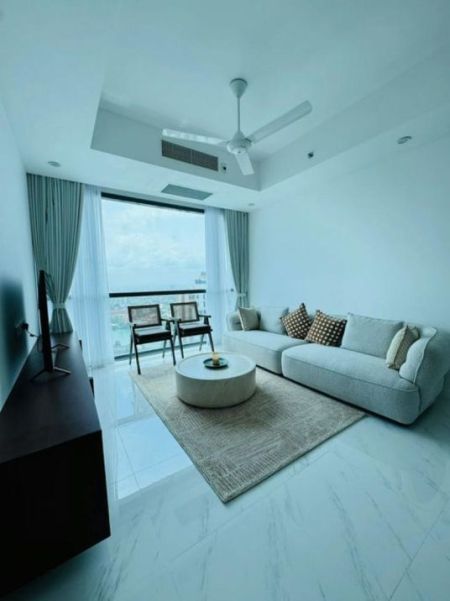 Living Room - Capitol Twinpeaks- 03 Bedroom Furnished Apartment for Rent in Colombo 02 (A4071)