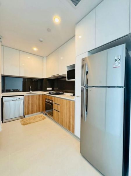 Kitchen - Capitol Twinpeaks- 03 Bedroom Furnished Apartment for Rent in Colombo 02 (A4071)-RENTED