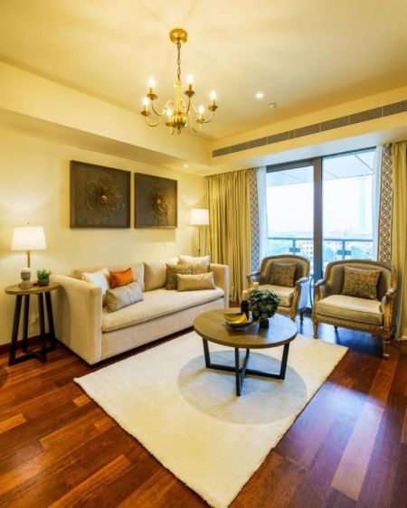 Living Room - 2 Bedroom Apartment for Rent in Cinnamon Life Colombo 2, R81681