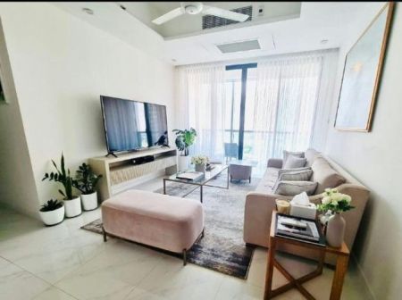 Living Room - Capitol TwinPeaks - 04 Bedroom Unfurnished Apartment for Sale in Colombo 02 (A3444)