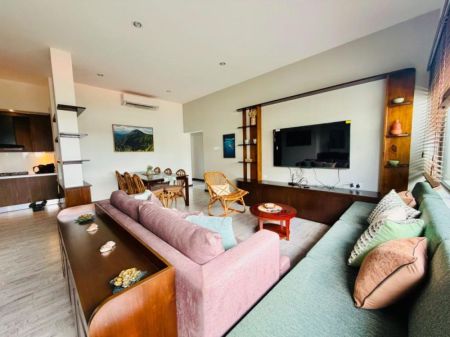Living Room - Fully Furnished 3 BR Brand New Apartment for rent in Colombo 7 