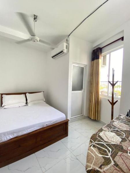 Bedroom - Kalubowila Fully Furnished 3-Bedroom Apartment – Short-Term Rental. Property Code: (CSA302)