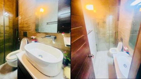 Bathroom - (DH339) Furnished Modern Three Storey House for Sale in Panadura