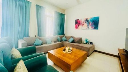 Living Room - (DH339) Furnished Modern Three Storey House for Sale in Panadura