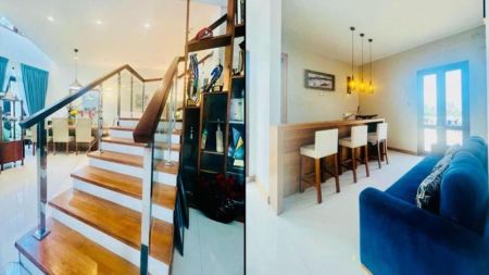 Living Room - (DH339) Furnished Modern Three Storey House for Sale in Panadura
