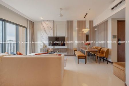 Living Room - Apartment for Sale - TRI-ZEN - Colombo 02 | LKR 95,000,000