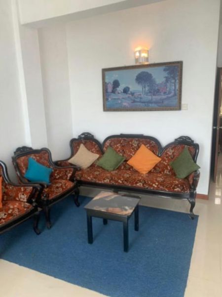 Living Room - Edmonton - 03 Bedroom Furnished Penthouse for Rent in Colombo 05 (A1254)