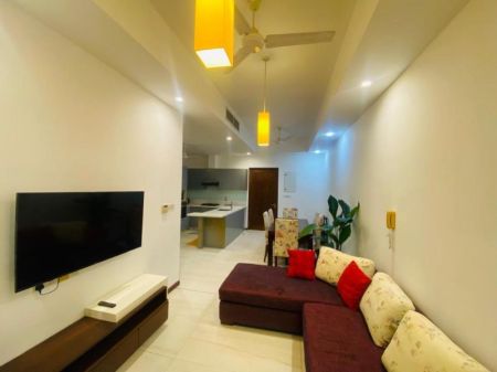 Living Room - ￭ Capitol Élite Residencies ￭ 02BR Apartment For Rent ￭ (NK11644)