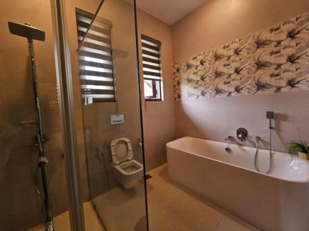 Bathroom - 4 Bedroom furnished house with a lift and sola for sale in Nugegoda at LKR 230 Million 