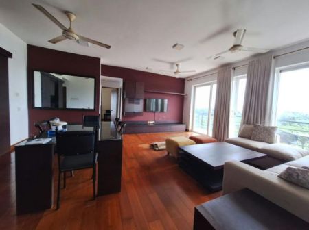 Living Room - Fairmount - 03 Bedroom Furnished Apartment for Sale in Rajagiriya (A6517)