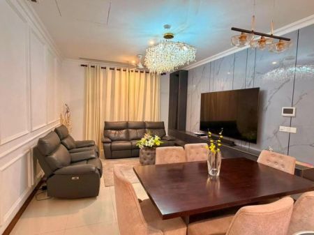 Living Room - Luxury 2BR Apartment for Sale | The Grand, Colombo 07