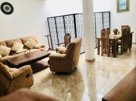 Living Room - (SAR984) Fully Furnished 3BR Apartment for Rent in Rajagiriya