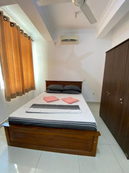 Bedroom - Long-Term Furnished Apartment Rental in Colombo 05 – 3 Bedrooms. (CSMP203)