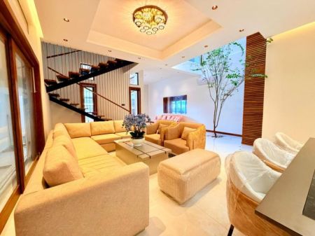 Living Room - Battaramulla Architecture-Designed Brand New House for Sale 
