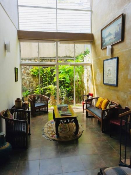 Living Room - 4-Bedroom House for Rent | Colombo 05