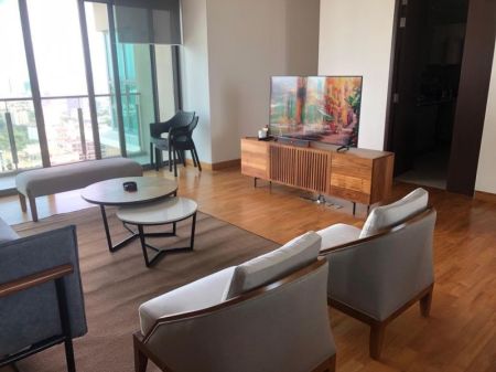 Living Room - 447 Luna Tower - 03 Bedroom Furnished Apartment for Sale in Colombo 02 (A2332)