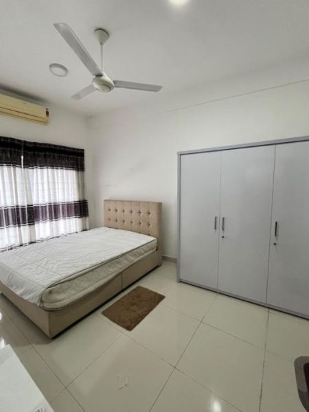 Bedroom - Fully Furnished 3 Bedroom Apartment for Rent at RU Residencies, Kotte / LKR 300,000 (Negotiable) (EM242RN)