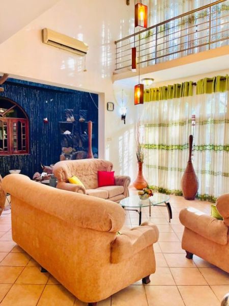Living Room - (BR180) Furnished House for Rent in Uswetakeiyawa