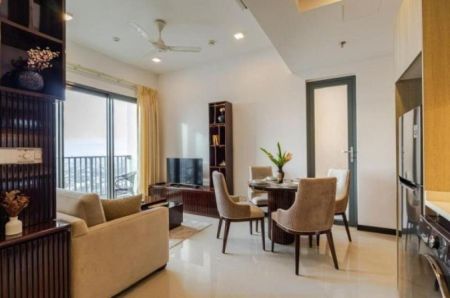 Living Room - Trizen Furnished Apartment for Rent - A53207