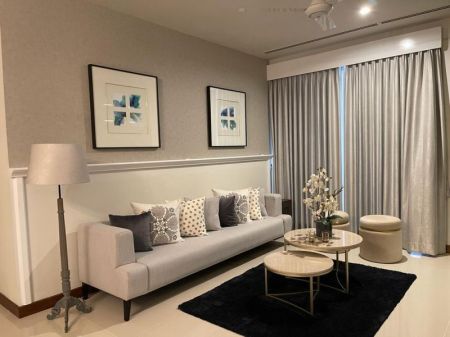 Living Room - The Grand Furnished Apartment for Rent - A47991