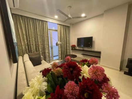 Living Room - Fairline Residencies Furnished Apartment for Sale - A41217