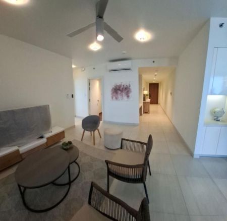 Living Room - Brilliantly Furnished, Brand New 3 Bedroom Apartment - Colombo City Center....Panoromic view of the Indian ocean.