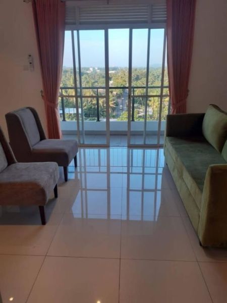 Living Room - (AA114) Furnished Apartment for Sale in Homagama