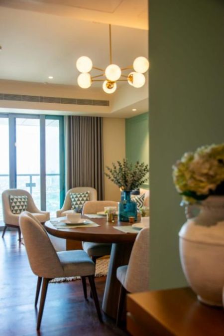 Dining room - Luxury 2-Bedroom Apartment for Rent – Cinnamon Life, Colombo 02