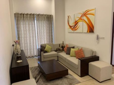 Living Room - Capitol 7- 02 Bedroom Furnished Apartment For Rent In Colombo 07 (A59)